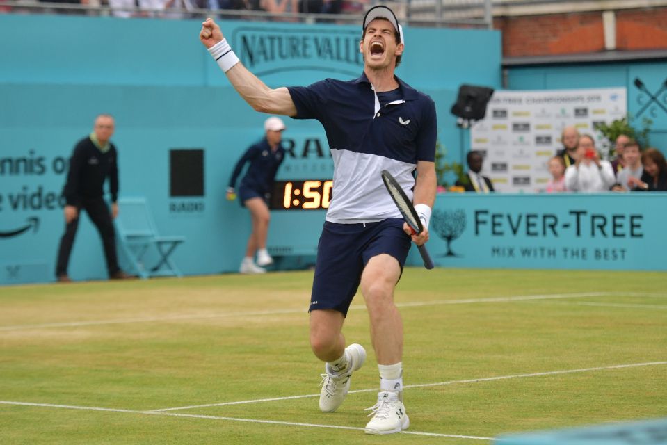  Murray warmed-up for Wimbledon with a title at Queen's