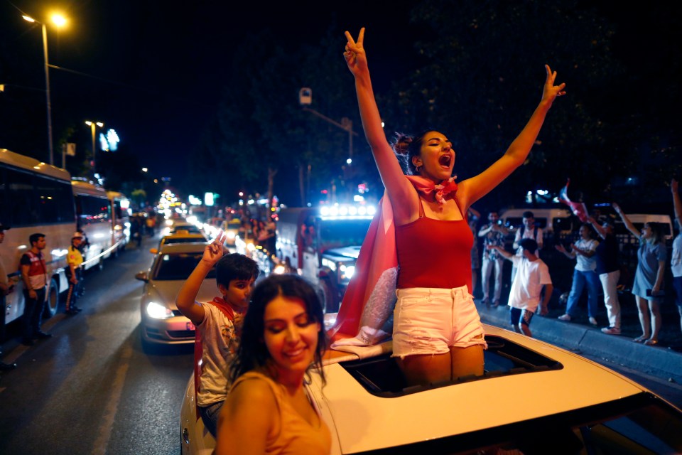  The city of 15 million ground to a halt as the stunning election victory led to mass celebrations