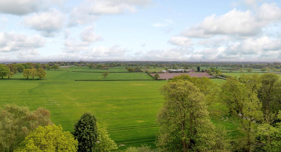  The tower offers stunning views of the countryside