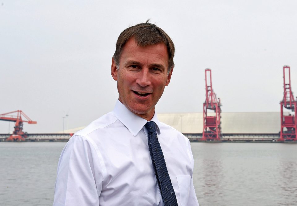  Jeremy Hunt has been accused a dirty tricks campaign against Boris Johnson