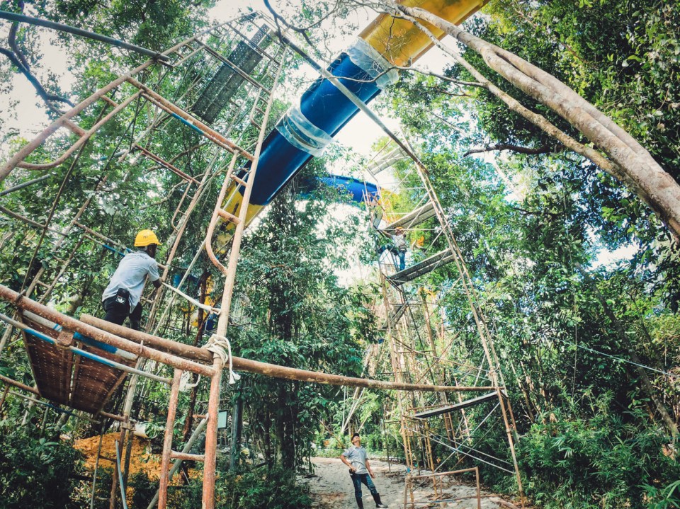  Fans of water rides will need to head to Malaysia to try it for themselves