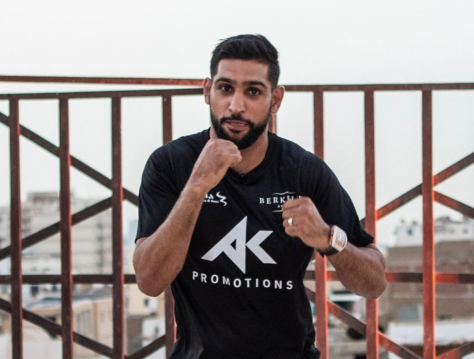 Amir Khan is determined to rebuild his reputation after his defeat to Terence Crawford in April