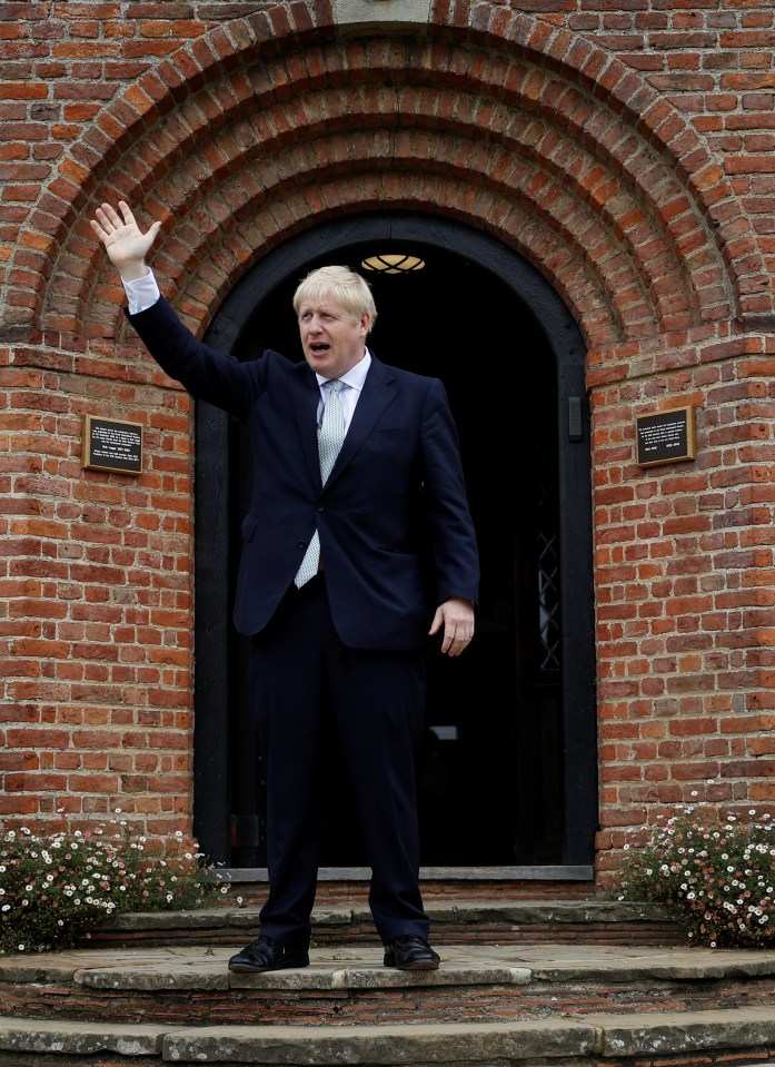 Boris vowed to rip up the withdrawal agreement and negotiate a new one