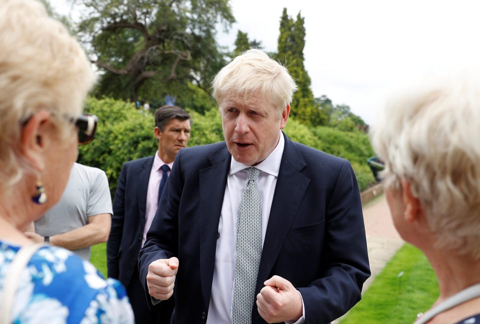  Boris rallying potential voters in Surrey