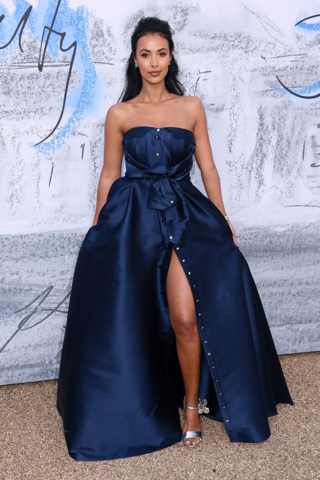 Maya Jama wowed as she arrived on the Serpentine party red carpet