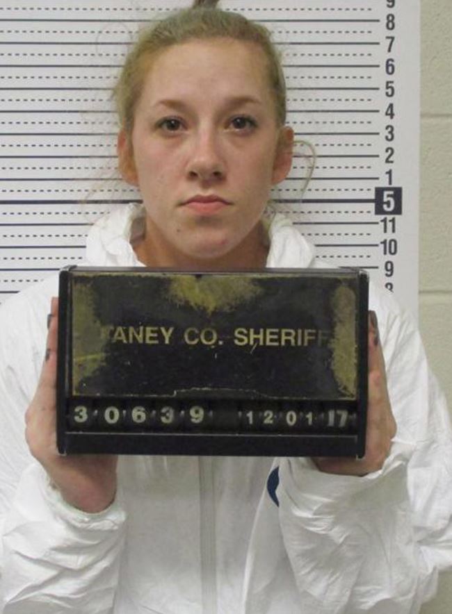  Trail's girlfriend Bailey Boswell is also on trial for the first-degree murder 