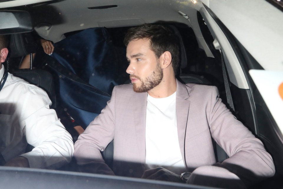 The pair were spotted jumping in a cab with Liam