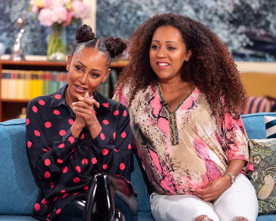  Mel appeared on the show with her sister Danielle and they discussed the end of their feud