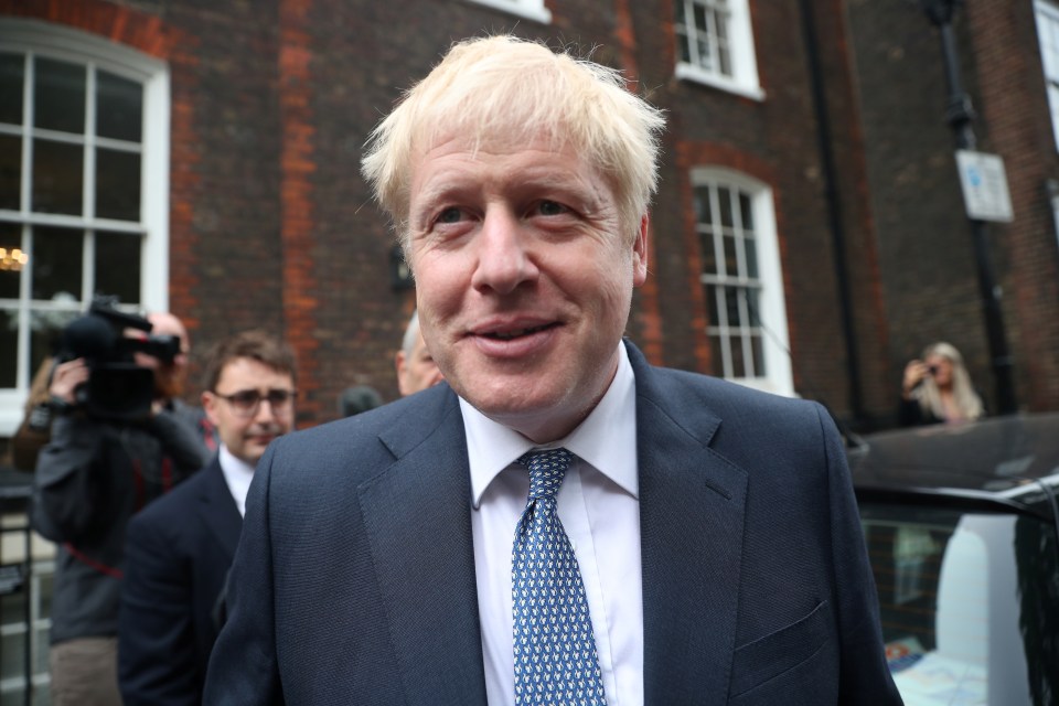  Boris Johnson was recorded rowing with his girlfriend last week