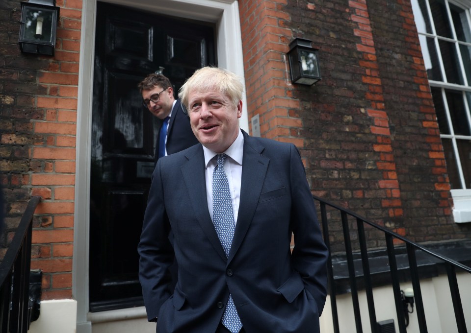  BoJo on the campaign trail in South London yesterday