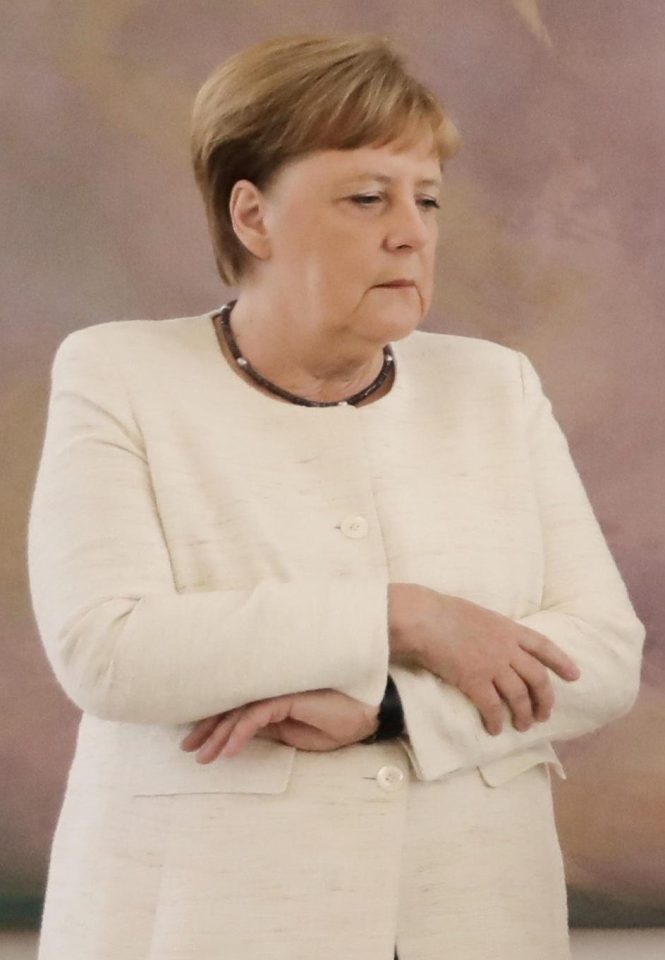  Did we really need to see Angela Merkel’s distress in such graphic detail?