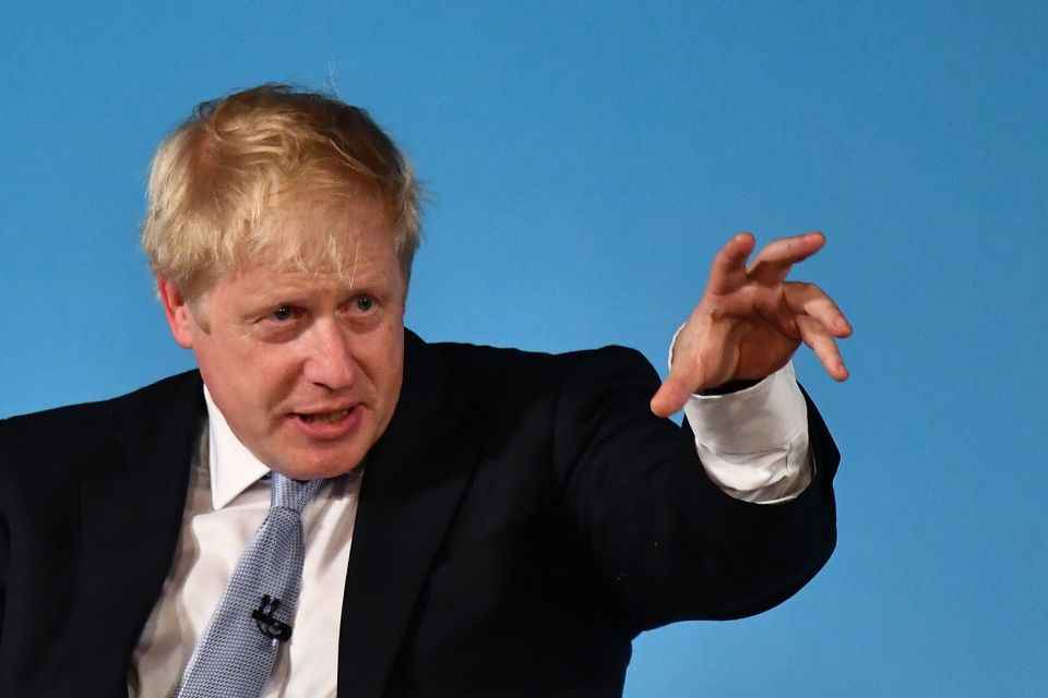  Boris Johnson has adopted a tougher line on Brexit in recent days