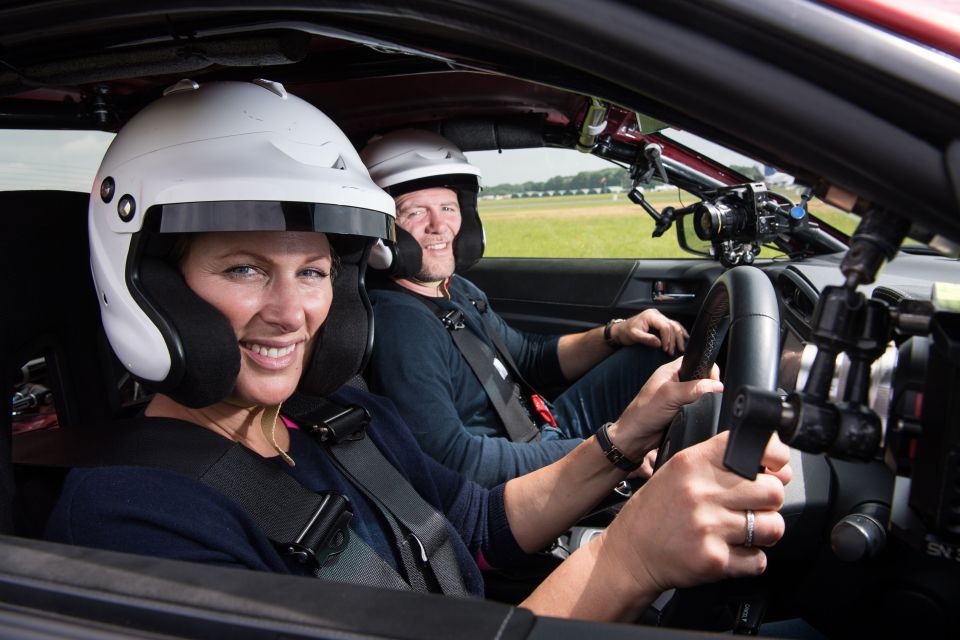  Zara and Mike Tindall competed against each other on tonight's Top Gear