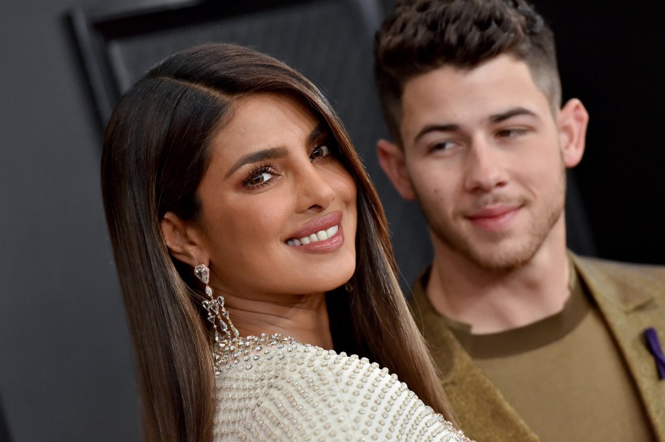  Nick Jonas and his wife Priyanka Chopra