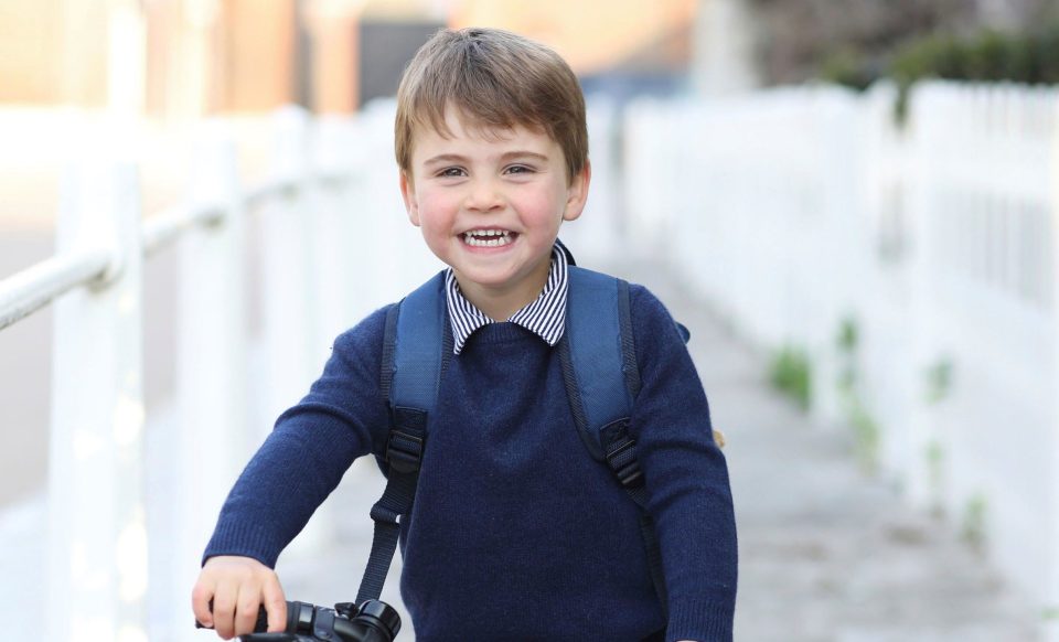 Prince Louis, three, is starting nursery