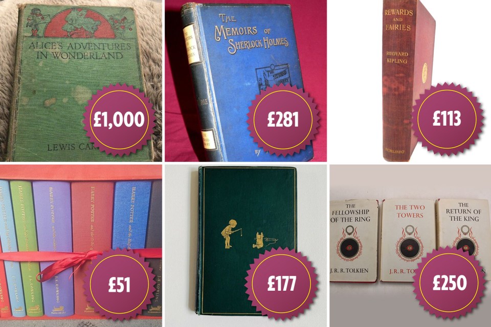  Some of the books on your shelf could be worth thousands on eBay