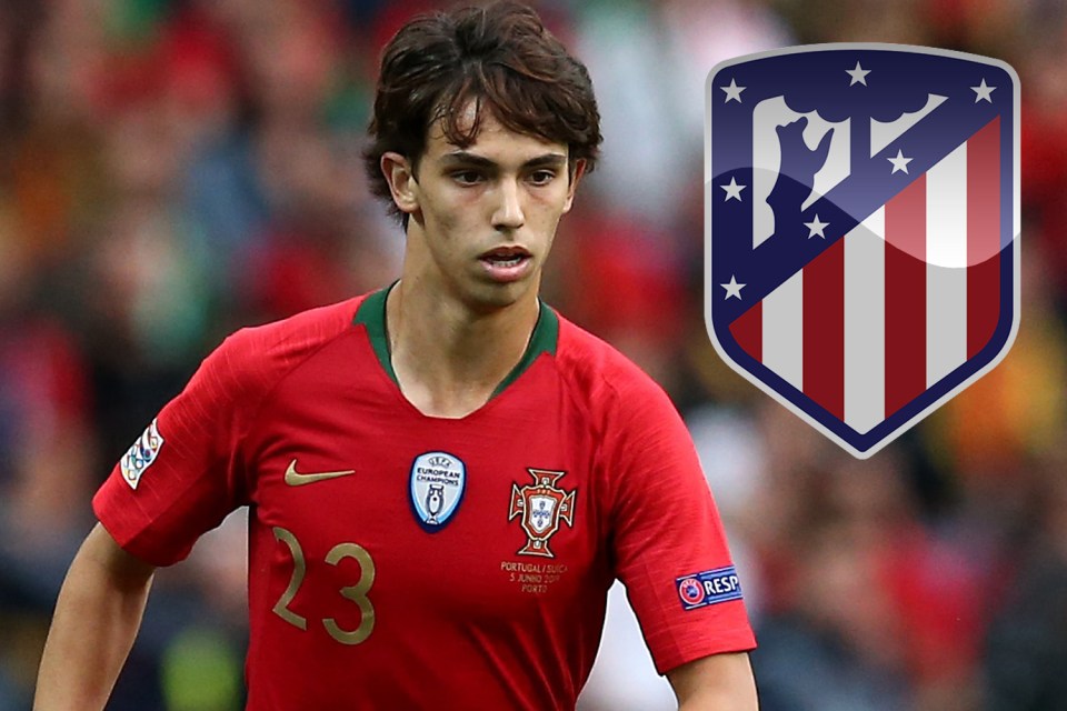  Joao Felix looks destined to sign for La Liga side Atletico Madrid from Benfica