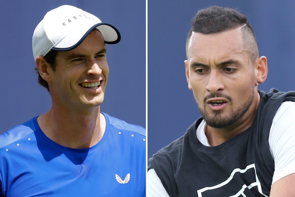 Nick Kyrgios will not play doubles with Andy Murray at Wimbledon because he does not want ‘to carry him’