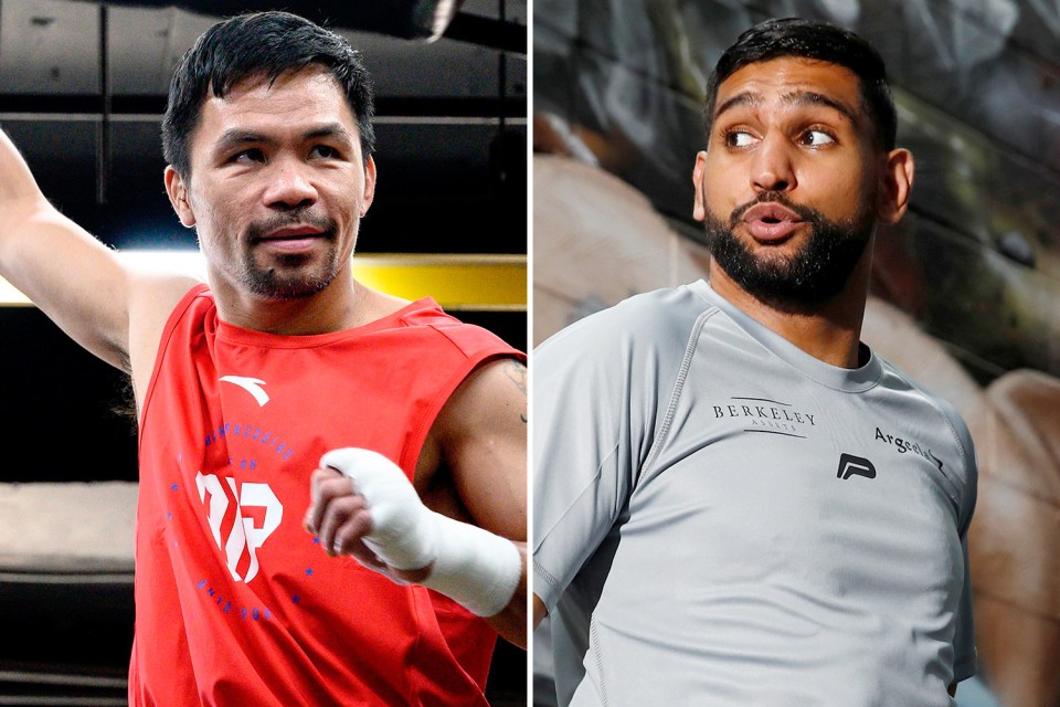  Amir Khan, right, wants to avenge his defeat to Manny Pacquiao