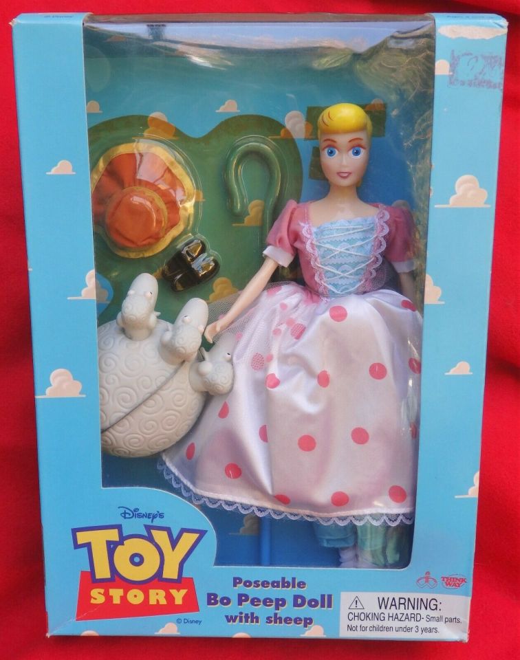  The Bo Peep Doll had never been opened and came with all of the original accessories