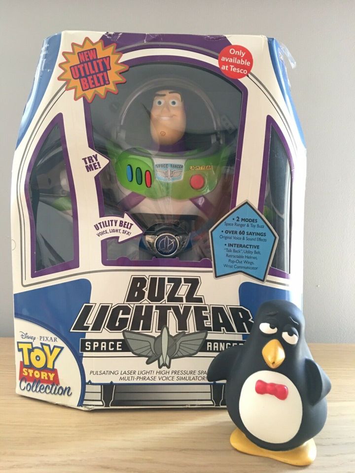  This Buzz Lightyear figurine had never been opened before