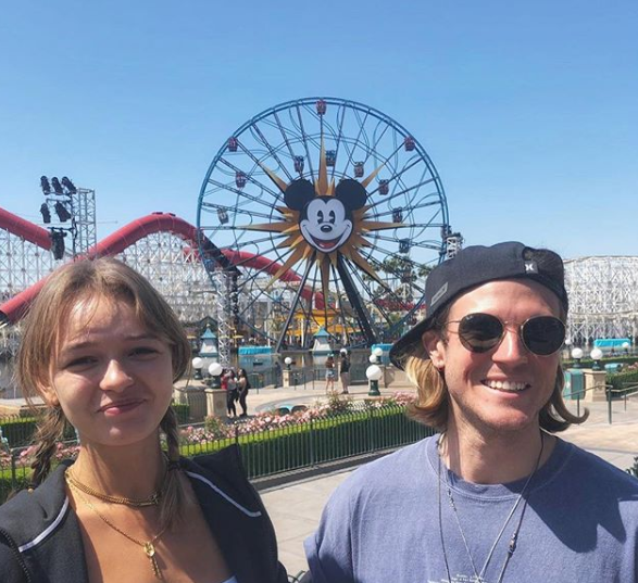  Dougie and Maddy also went to Disneyland