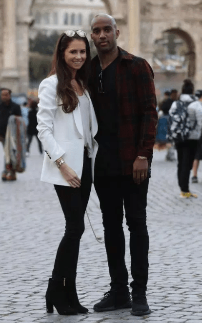  Fabian Delph has three children with wife Natalie