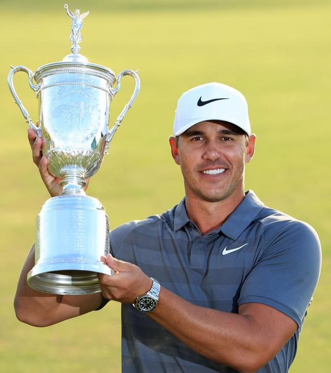  World No 1 Brooks Koepka has won back-to-back USPGA wins and was second at The Masters last month