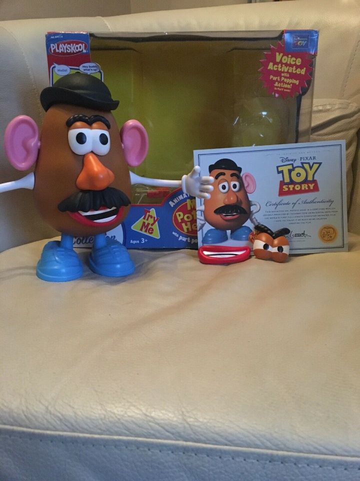  The Mr Potato Head actually speaks to whoever is playing with it