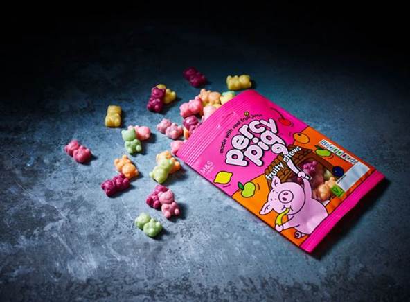  M&S has launched new Percy Pig 'Fruity Chews' and you can see Percy in full for the first time