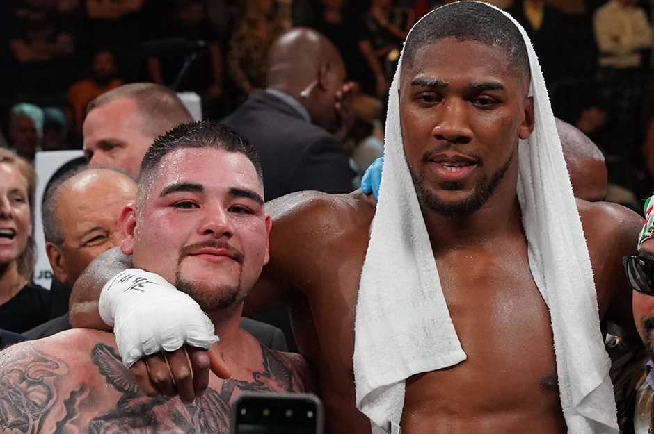  Anthony Joshua saluted the performance of the only man to ever beat him, Andy Ruiz