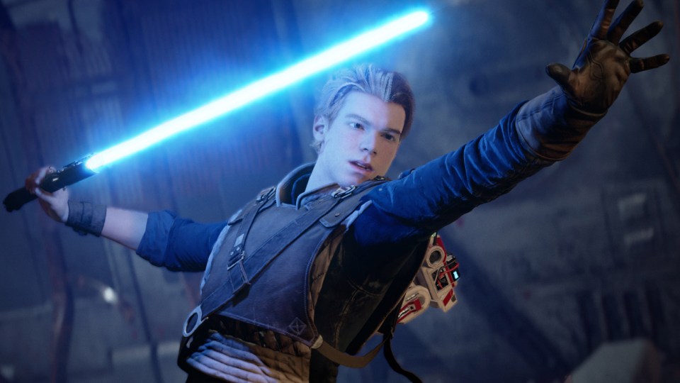  Lightsaber battles using force powers do look to be exactly as much fun as you'd hope