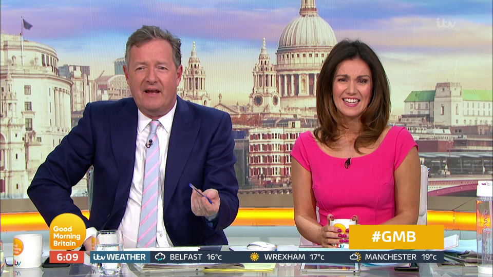  The Good Morning Britain host was furious about Gail threatening him in the soap