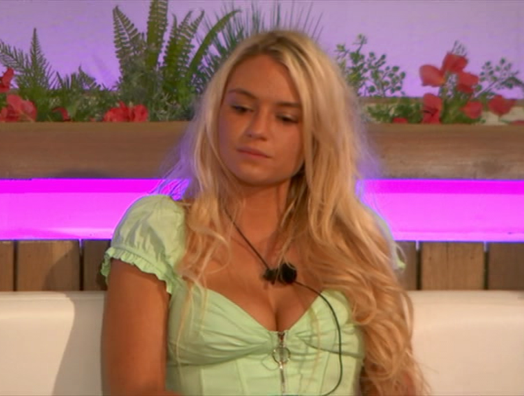  Lucie seemed much less pleased by the shocking twist