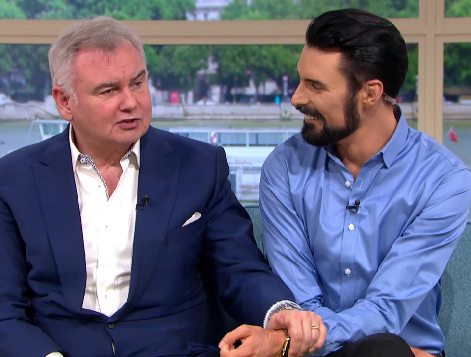  Eamonn Holmes thanked Rylan Clark Neal for supporting his wife through her grief