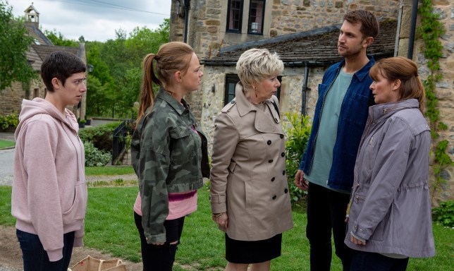  Lee makes an unwanted return to Emmerdale village next week