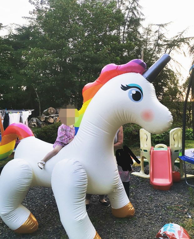 Unicorn Sprinkler