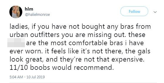  Women have been praising the bras on Twitter