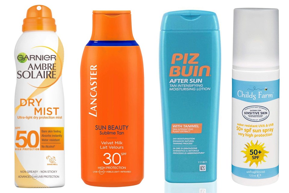  Stock up sunscreens while they're on sale