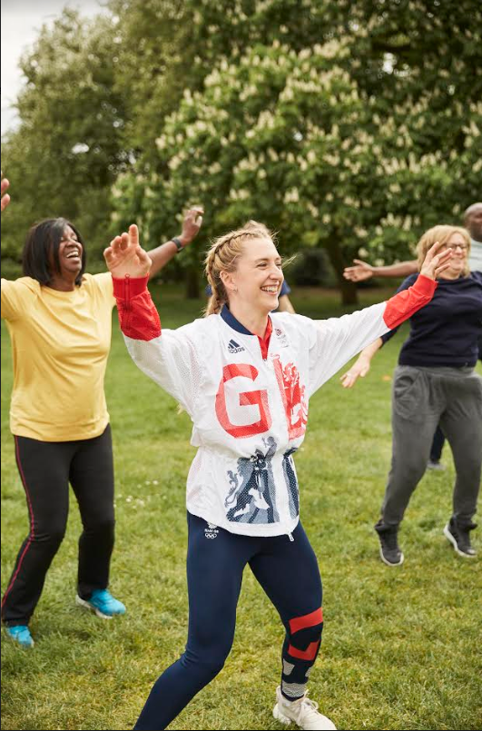  Laura Kenny is backing the ‘I Am Team GB’ campaign – the Nation’s Biggest Sports Day on Saturday August 24.