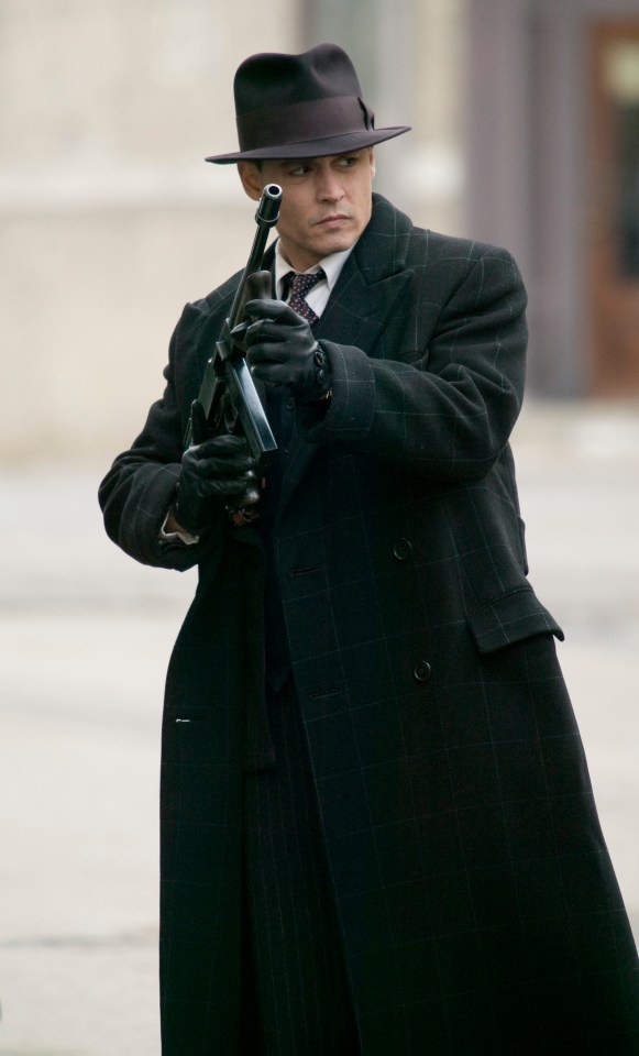  Johnny Depp played John Dillinger in the 2009 film Public Enemies