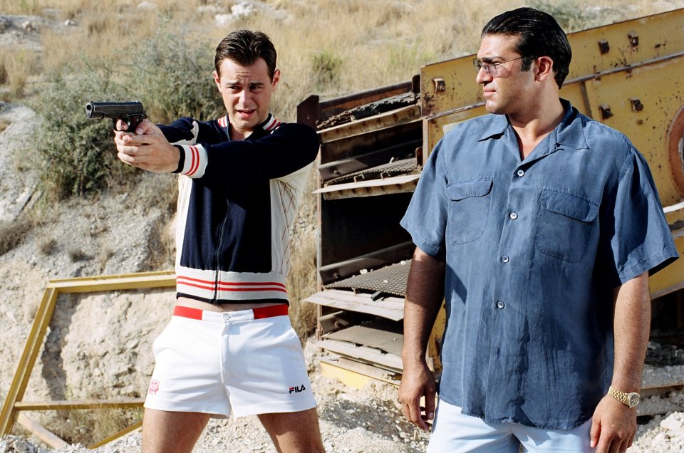  Tamer as Playboy Charlie in The Business, alongside Danny Dyer