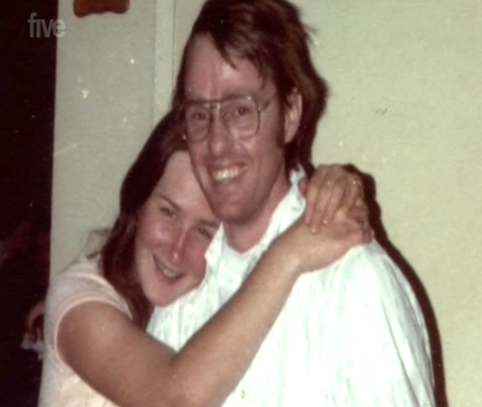  Colleen with Cameron Hooker, in the photo taken by her parents on a home visit