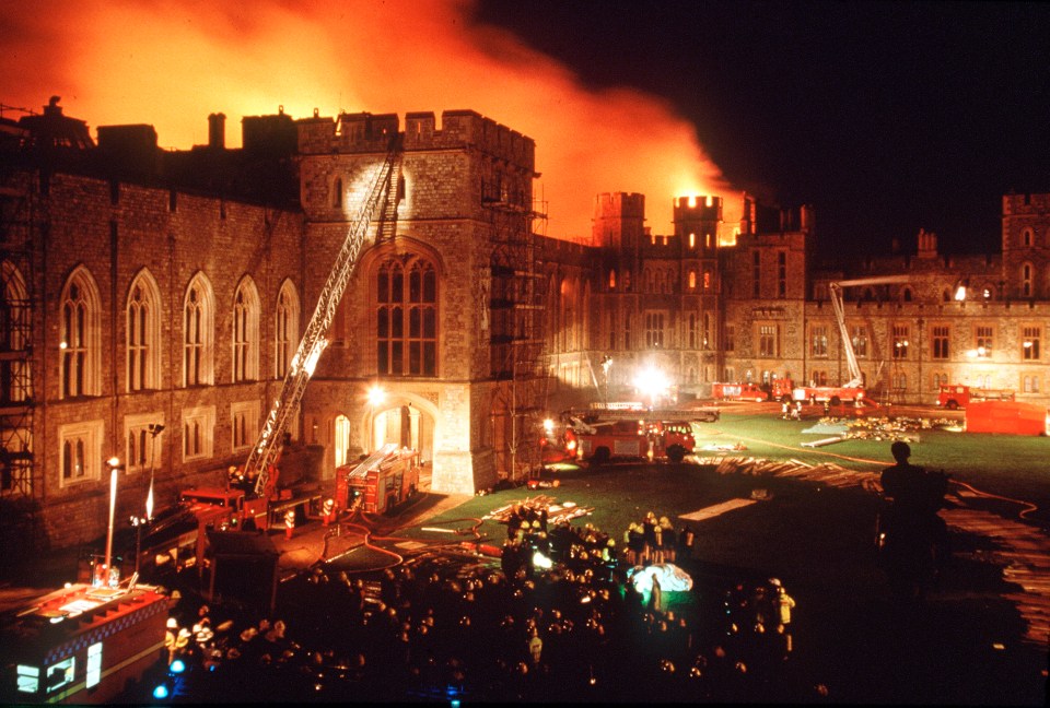  The fire broke out in 1992 and was attended by 200 firefighters