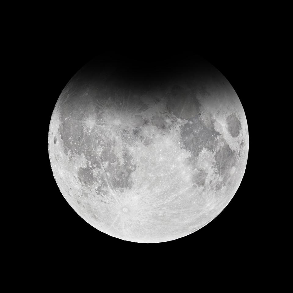  A penumbral lunar eclipse