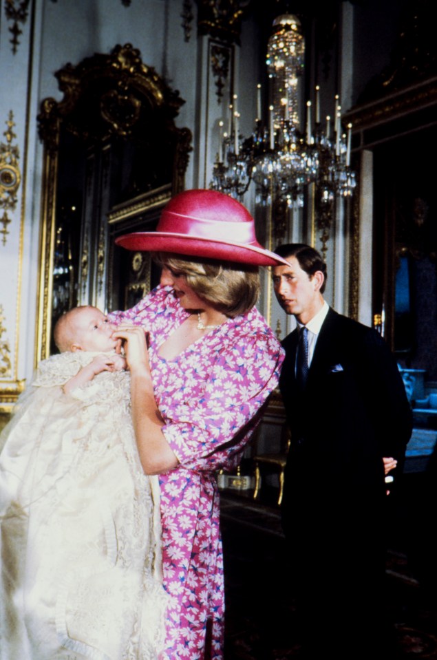  Prince William and his parents Princess Diana and Prince Charles