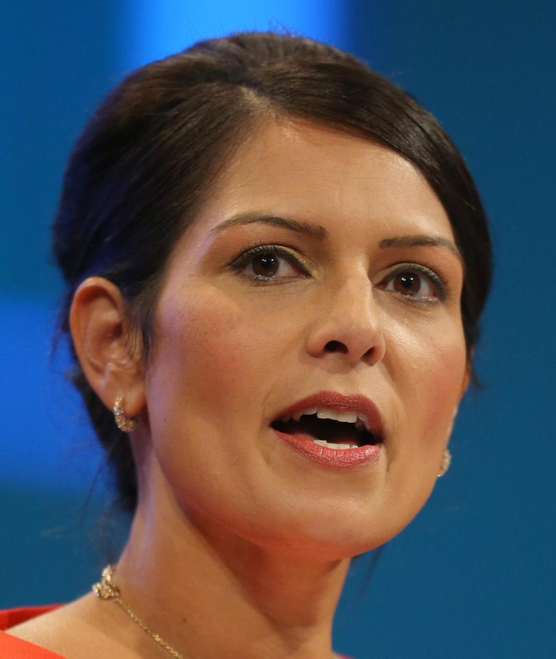  Priti Patel was sacked by Mrs May after it was revealed she had secret meetings with Israeli officials