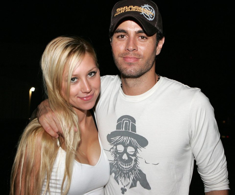 Anna Kournikova with long-term partner 'King of Latin pop' Enrique Iglesias