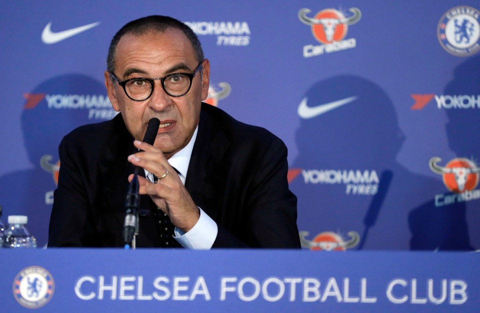  There was certainly more excitement for Lampard's announcement than that of predecessor Sarri