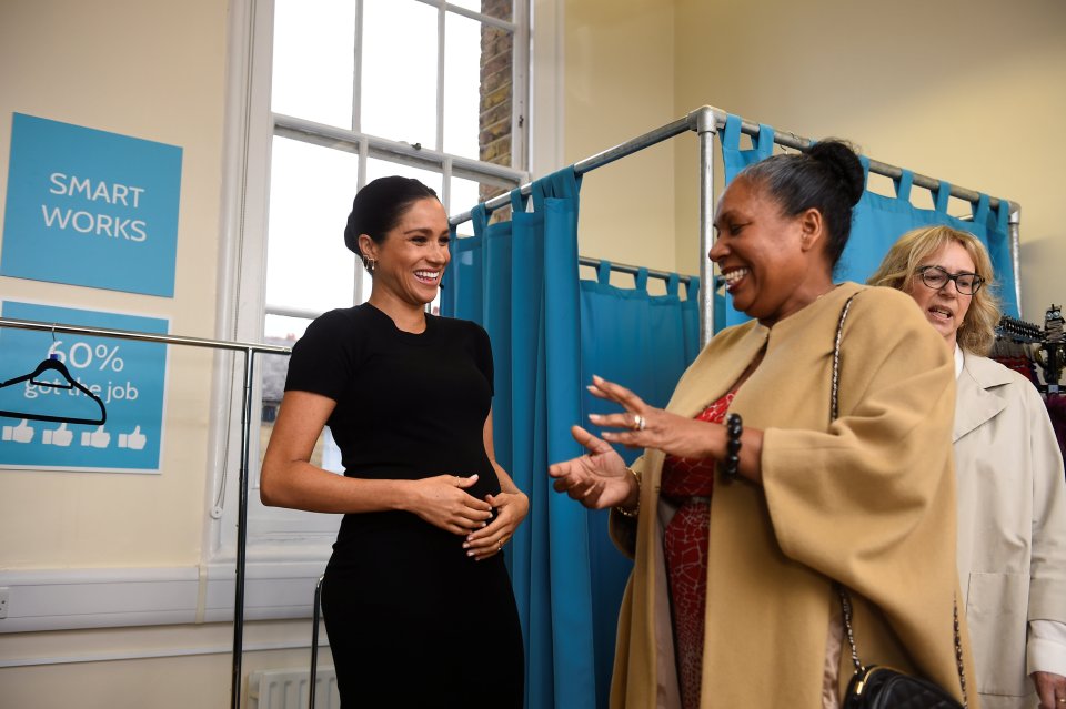  Meghan is now the patron of four charities, including Smart Works, which helps women get back into employment